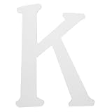 My Baby Sam Wall Hanger Letter K, Solid White