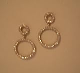 Crystal Circle Earrings