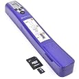 Pandigital PANSCN08 Handheld Wand Scanner, scan up to 8.5-inch x 14-inch, Purple