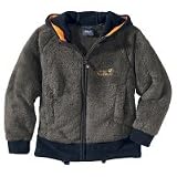 Jack Wolfskin KIDS HOODED HIGHLOFT JACKET granite Kinder Jacke