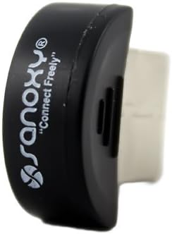 SANOXY® Mini USB 2.0 Bluetooth Dongle Ver 4.0 Adapter Dongle for Windows 2000/XP/Vista/7/8/98/98se/Me/Vista (Square Shape Bluetooth ver 4.0 BLACK)