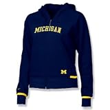 Michigan Wolverines Women's Nike Fleece Hooded Sweatshirts - Classic Zipper