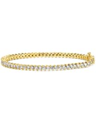Diamond 2-Prong Tennis Bracelet
