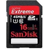 SanDisk Extreme HD Video 16 GB SDHC Class 10 Memory Card (SDSDRX3-016G-A21)
