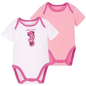 Disney Minnie Mouse Bodysuits for Infants -- 2-Pc.