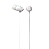 エレコム カナルタイプヘッドホン EAR DROPS ROSE 薔薇の蕾(ホワイト) EHP-AIN40WH