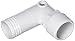 Hayward SPX1105Z4TC Elbow Adapter with 1/4-Inch Tap Replacement for Hayward Chlorine Chemical Feeders