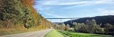 Autobahn Bridge, Neckar Valley, Baden-Wurttemberg, Germany Artists Photographic Poster Print by Panoramic Images , 14x42