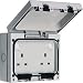 WEATHERPROOF 13A DOUBLE SOCKET IP66
