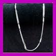 MAGNETIC THERAPY Silver Chain Necklace for HEAD & NECK PAIN RELIEF