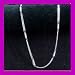 MAGNETIC THERAPY Silver Chain Necklace for HEAD & NECK PAIN RELIEF