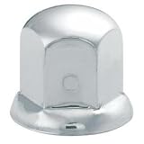 10 Stainless Steel Lug Nut Covers for Ford, International Trucks 32mm by Global Parts