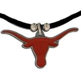 Texas Longhorns Logo Pendant Rubber Necklace