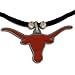 Texas Longhorns Logo Pendant Rubber Necklace