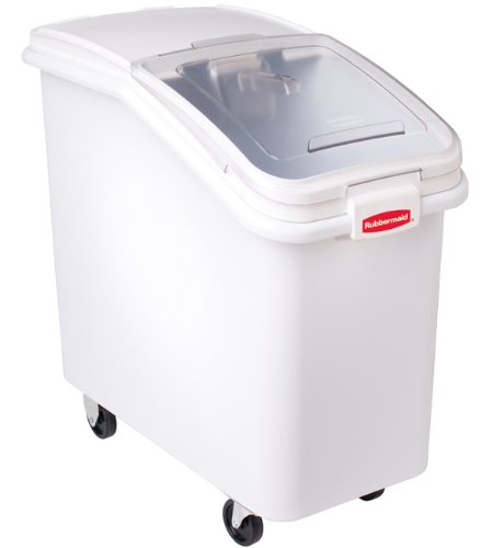 Childrens Toyshop  Kitchen & Housewares : Ingredient Bin - Trimeld- 29-1/2" X 15-1/2" X 28" High. Flour Capacity: 139 lbs. Sugar Capacity: 178 lbs.