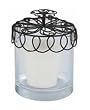 Glass Canister With Wire Lid (4 inch)