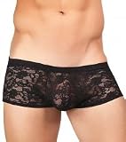 Male Power Stretch Lace Mini Short 145-162
