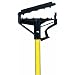 Wilen A71612, Load 'N Lock Fiberglass Wet Mop Handle with Plastic Head, 1" Diameter x 60" Length (Case of 12)