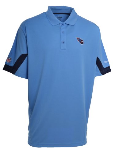 Tennessee Titans Reebok Official NFL Polo Shirt L - Sideline Jersey -1196A268