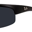 RAY BAN 4039 601S81 MATTE BLACK POLARIZED GRAY SUNGLASSES