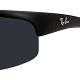 RAY BAN 4039 601S81 MATTE BLACK POLARIZED GRAY SUNGLASSES by 