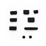 HDE (TM) Dust Stopper Plugs for Macbook Pro/ Air - Black