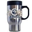 Philadelphia Eagles Stainless Steel 18 oz Beverage Travel Mug - NFL Football Fan Shop Sports Team Merchandise