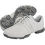 Adidas 2010 Men's adiPure Golf Shoe (Tour White/Tour White/Tin Metallic - 13)