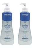 Mustela physiobébé liquide nettoyant sans rinçage lot de 2 flacons de 500ml