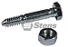 10 Pack Snow Thrower Shear Bolts Pins for John Deere Units # AM123342 53200500