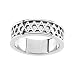 14k White Gold Star of David Wedding Band - Sizes 5 - 8, no half sizes