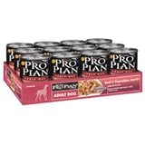 Pro Plan Dog Beef and Vegetables Entree Slices in Gravy Canned Food by Pro Plan