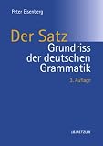 Produkt-Bild: Grundriss der deutschen Grammatik 2: Der Satz: BD 2