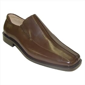 Giorgio Brutini 172192 Pleated Vamp Slip-on in Brown by Giorgio Brutini