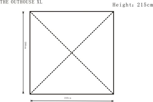 Outdoor Revolution Outhouse XL Utility Tent