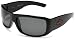 Anarchy Men'S Conspiracy Polarized Resin Sunglasses,Black Frame/Grey Lens,one size