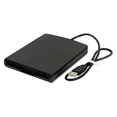 Floppy Diskettenlaufwerk USB 2,0 extern - Schwarz