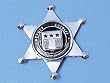 Sheriff Badges - 12 Pack