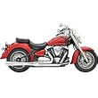 06-09 SUZUKI VZR1800: BASSANI XHAUST ROAD RAGE 2-INTO-1 - CHROME