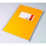 HIG 496PKAR Geschäftsbuch A4 kariert 96Blatt Einband flexibler Preßkarton