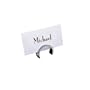 Umbra Partido Set of 4 Place Card Holders, Chrome