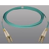 Tripp Lite N820-03M 10Gb Multimode Duplex 50/125 LSZH Aqua Fiber Patch Cable LC/LC - 3M (10ft)