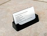 Amazon Black Acrylic Business Card Holder / Stand / Rack (Better Quality)