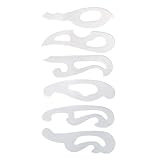 シンワ 雲型定規 6枚組