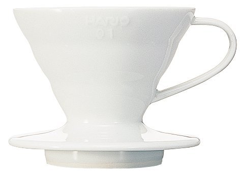 Hario Coffee Dripper V60 Size 01 White Ceramic