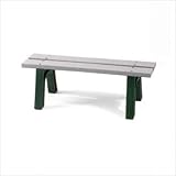 Mall Bench 4' - 7' Long with 2 x 6 Slats Color Legs: Green, Size: 7' Long, 2 x 6 Slats, Color Slats: Driftwood Mall Bench 4' - 7' Long with 2 x 6 Slats Color Legs: Green, Size: 7' Long, 2 x 6 Slats, Color Slats: Driftwood