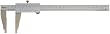 Mitutoyo 531-129, Vernier Caliper, 0 - 8"/200mm X .001" and 0.02mm, Dual Scale Inch/Metric, With Thumb Clamp