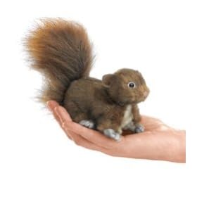  Folkmanis Red Squirrel Finger Puppet