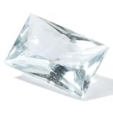 6 x 4mm Rectangular Scissor Cut 0.50ct Brazilian Aquamarine