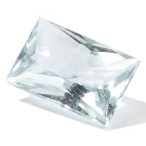 6 x 4mm Rectangular Scissor Cut 0.50ct Brazilian Aquamarine